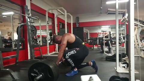 Knut Deadlift 250kg (551pounds)