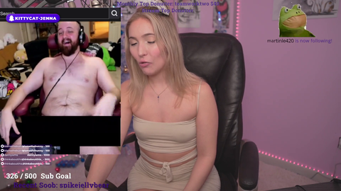 Streamer Tries to Look at Tectone's Balls