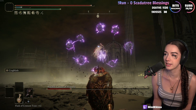 MissMikkaa finally beats the final Elden Ring DLC Boss