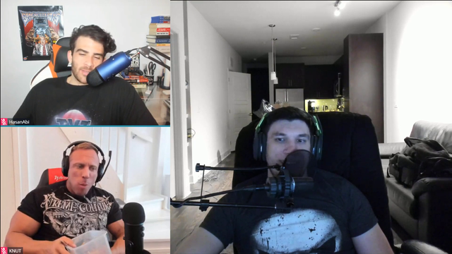 Hasan does Knut impression