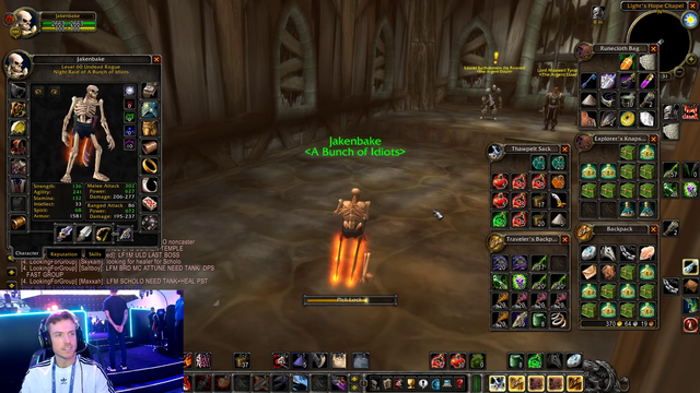 JakenbakeLIVE Downloads and Plays Wow While Playing In The Twitch Rivals Fornite Tournament