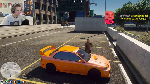 x has a good car color