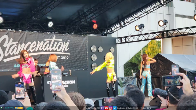 The crowd goes wild