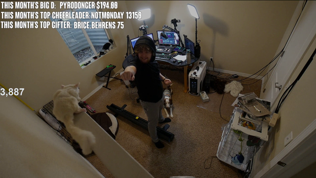 He jumped Pog