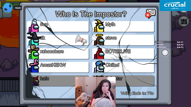 Myth was xQc for Halloween