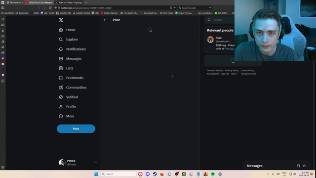 Poke apologizes to xQc for leaking medical records