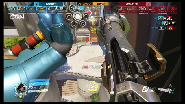Pro player celebrating