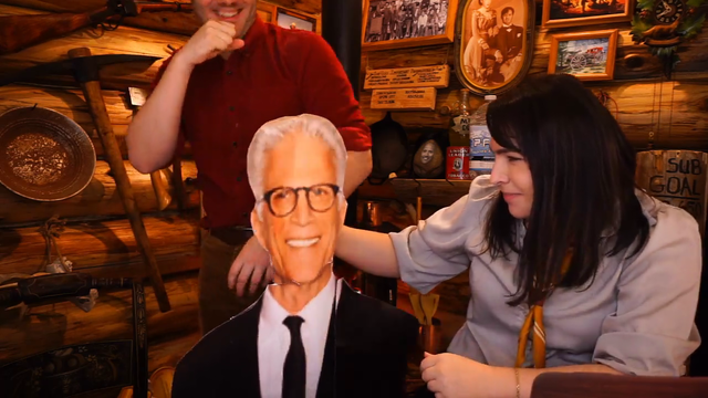 Small streamer holds Ted Danson Hostage