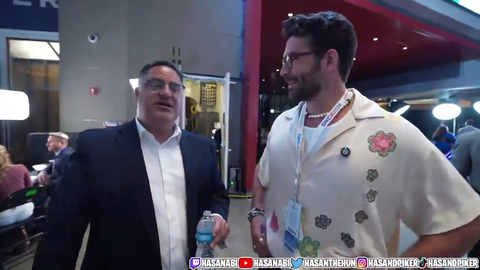 Charlie Kirk pulled up on Hasan