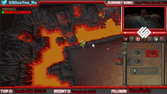 A Runescape player who is paralysed defeats the hardest boss in the game