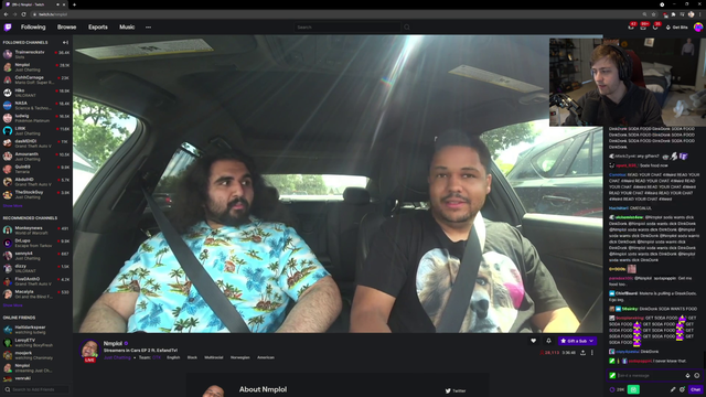 Soda spams Nick's chat to tell Nick to get him food