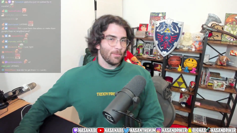 Hasan's nephew pops up on stream