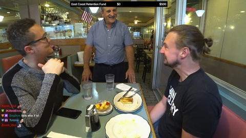 Most wholesome diner owner in NYC!
