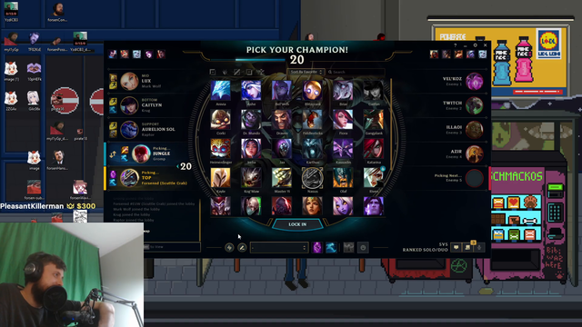 Riot God is listening to Forsen