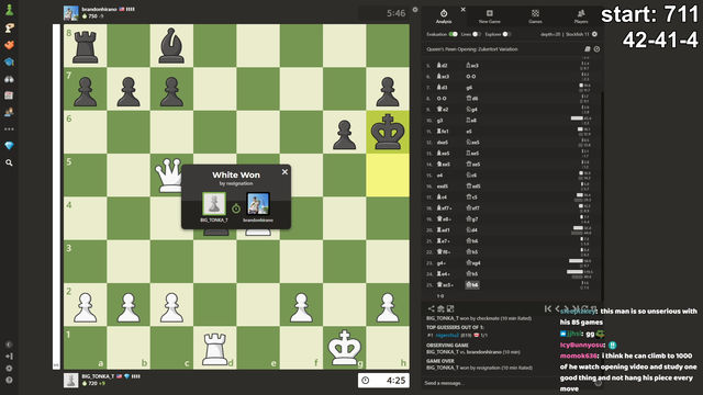TYLER1 plays chess for 18 hours only to even out 42-41
