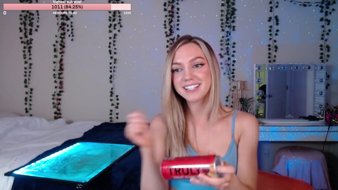 Streamer shotguns first drink
