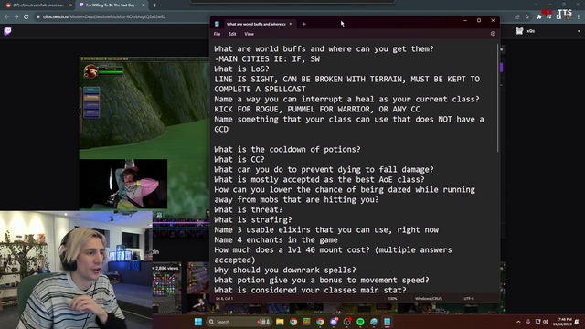 Xqc is struggling