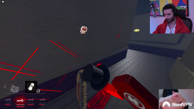 Rank 1 DBD pro dunking on kids in Roblox version