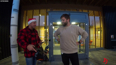 Knut and Ruben gift 5 Samsung tablets to kids at a youth shelter in Norway for Christmas