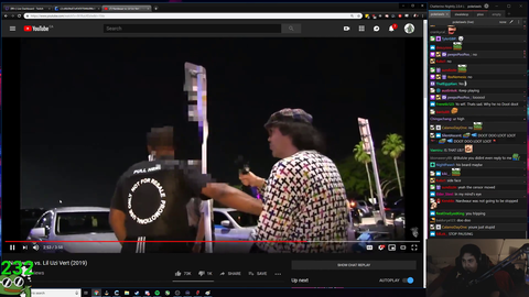 Poke manages to spot a guys face through blurring that was only shown for 1 frame.