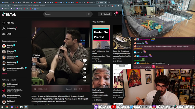 Hasan on Kai getting criticism vs Adin getting criticism