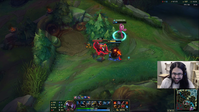 former pro player btw