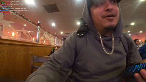 Streamer Dine And Dashes.... is this bannable?