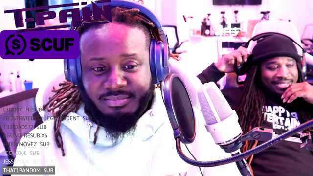 Bishop plays his new track for T-Pain; proves beat making and song writing are different skills