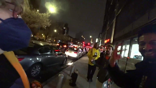 Andy promotes a fan