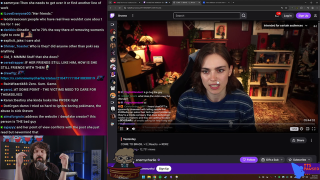 Destiny explains why Pokimane doesn't actually care about what Atrioc did and explains how Pokimane now drew more attention to Maya and QT