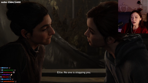 Fanfan can't handle lesbians kissing