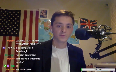 Streamer goes uncaged squadW