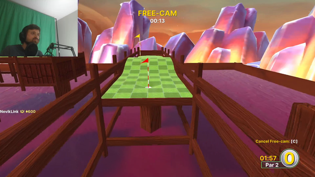 Forsen gets a hole in one