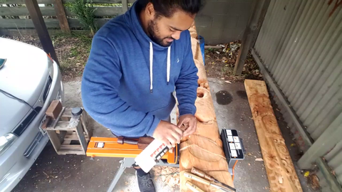 BobRoss of Carving being wholesome