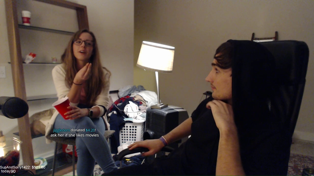 Mitch does the arm thing