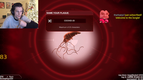 xQc's Virus