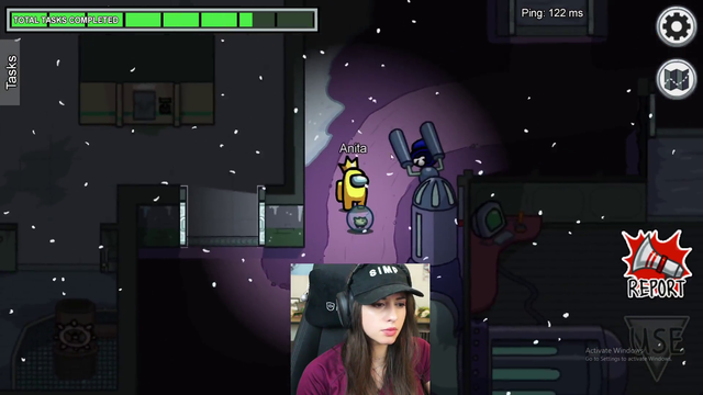 Anita reports a body