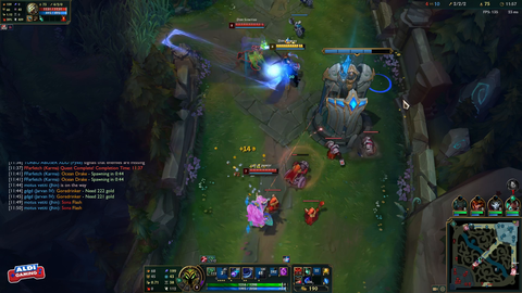 Insane challenger 2v1 Veigar outplay