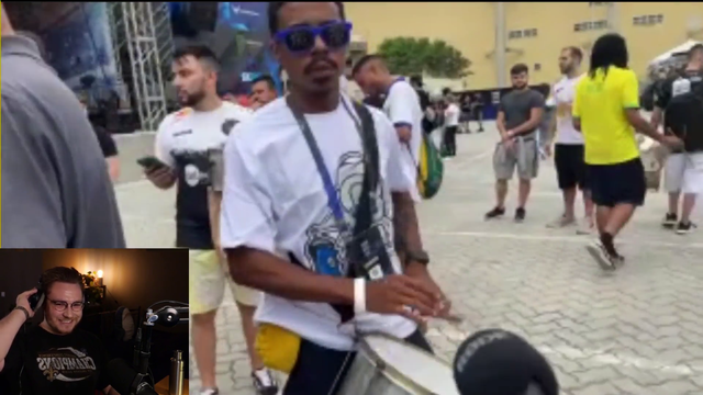 Brazilians at Rio Major with passionate drumming performance