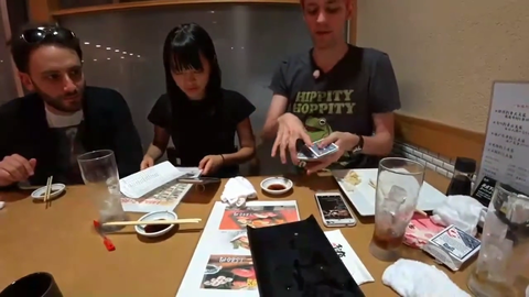 Soda card trick :)