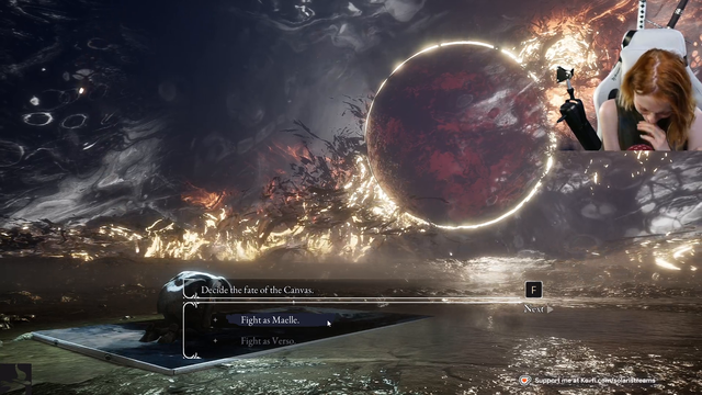streamer breaks down at the ending of exp 33