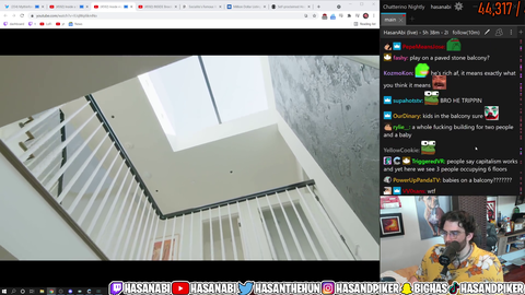 Hasan has an unfortunate slip of the tongue