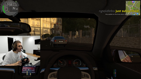 xQc experiences road rage for the first time