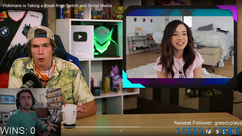 Mizkifs thoughts on Pokimane taking a month-long break after talking to her.