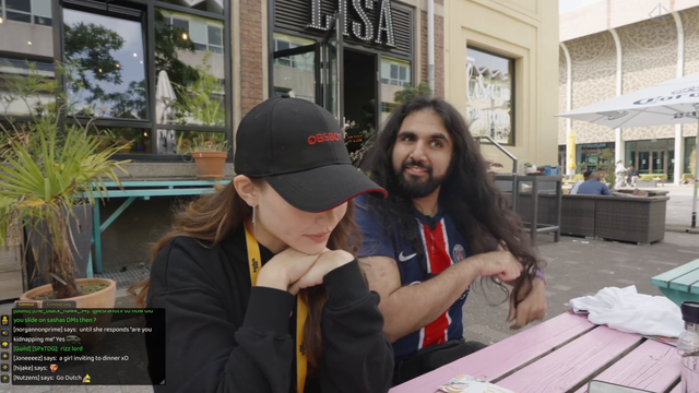 Esfand goes on a date