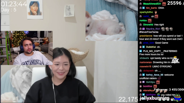 Mizkif rolls Sykkuno