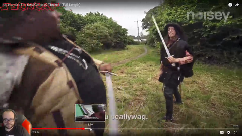 When you try to skip the video but it just gets worse