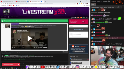 Hasan's take on Malena banning chatter