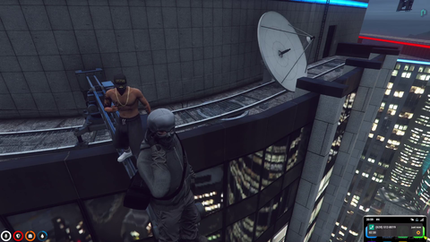 Jean Paul's leap of faith off the FIB building
