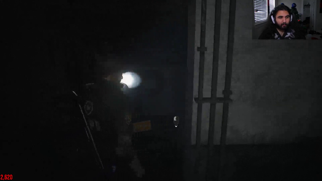 Esfand stuffs his fat ugly face with food playing RE2